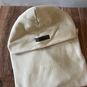 Essentials Fear of God Light Tan Hoodie